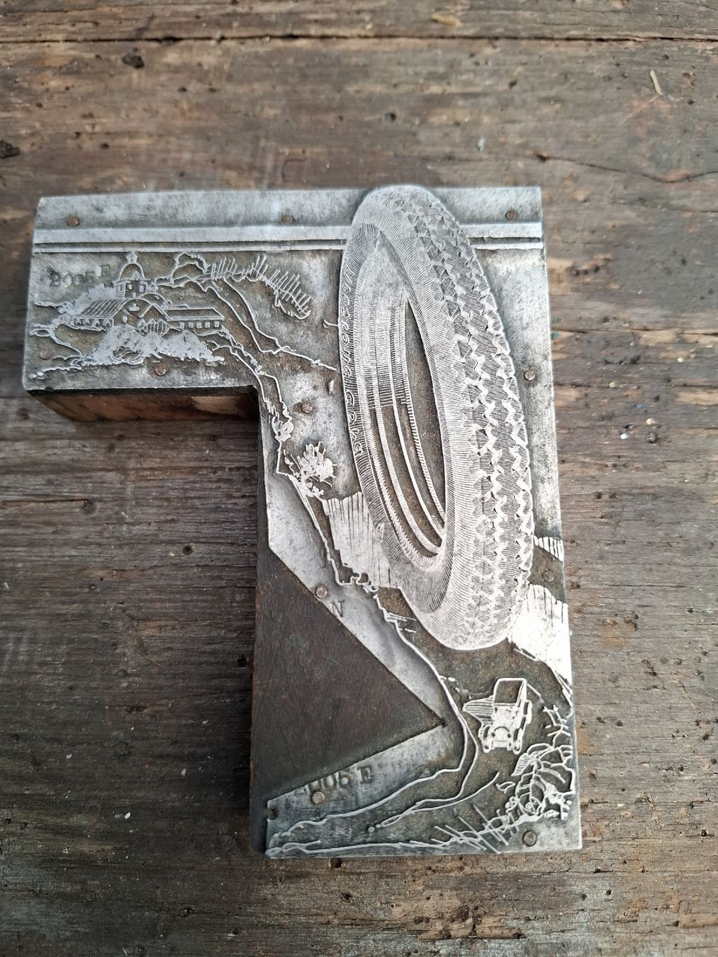 Firestone Ecriteaux: Alter Bleisatz Firestone – D'occasion à Reinach BL par chlaus04