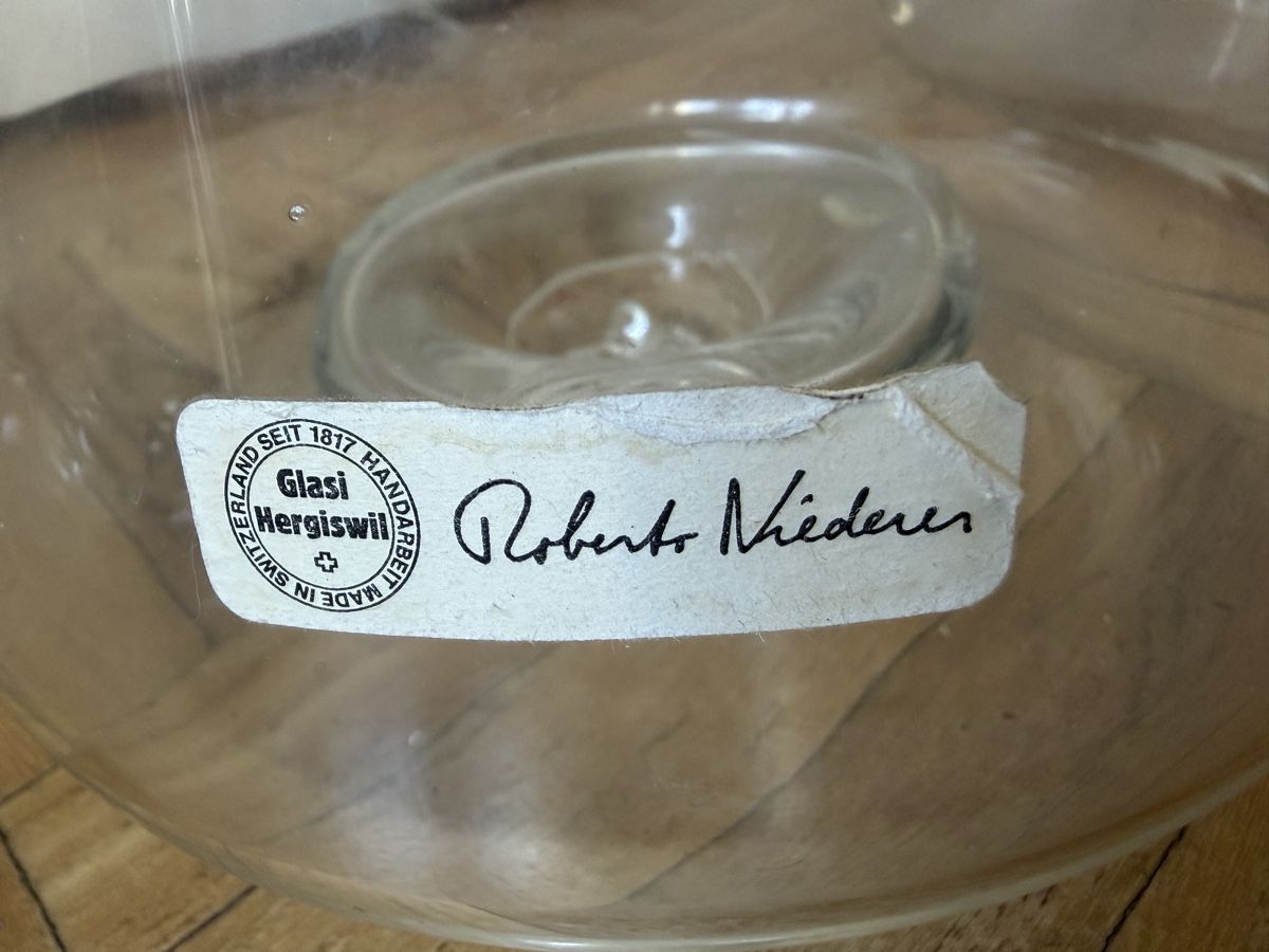 Glasi Hergiswil Vasen & Gefässe: Vase - Robert Niederer – Gebraucht aus Basel von umass319 2