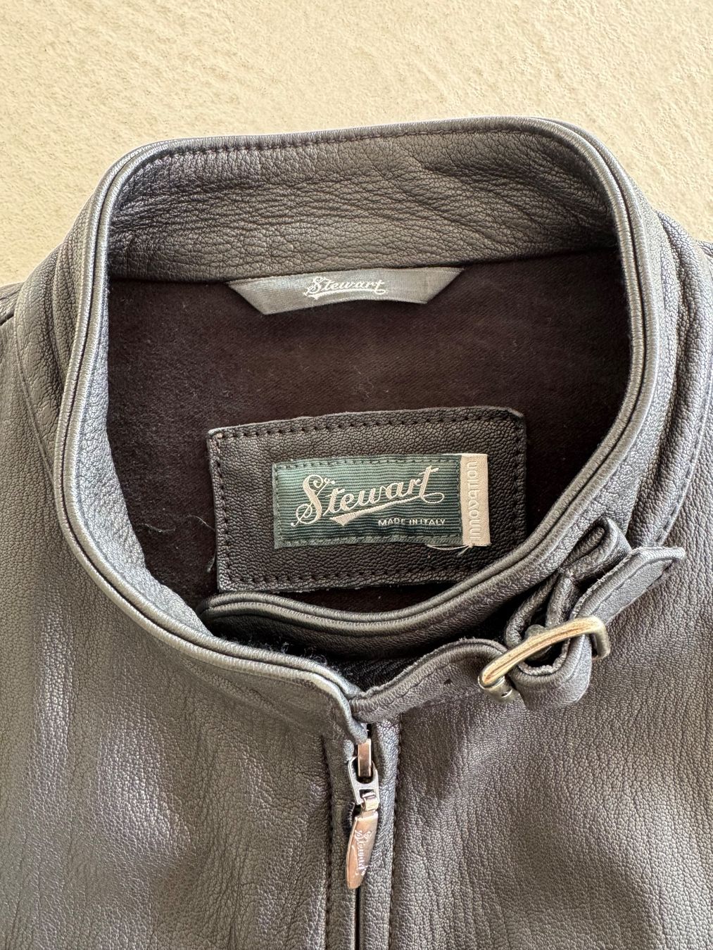 Stewart Giacche: Stewart Herrenlederjacke schwarz – Usato da Kloten venduto da mybestbrands 5