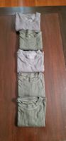 Lot de 5 T-Shirt Thermiques Militaire Armée Suisse Taille 48