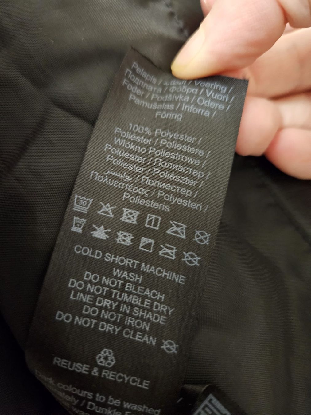 Vero Moda Giacche: Schwarze Kunstlederjacke von Vero Moda, Grösse S – Usato da Winterthur venduto da noodle_soup 3