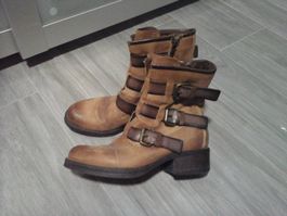 Bottines cuir