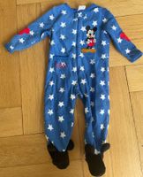 Warmer Schlafanzug Disney Mickey Mouse Sterne Grösse 80