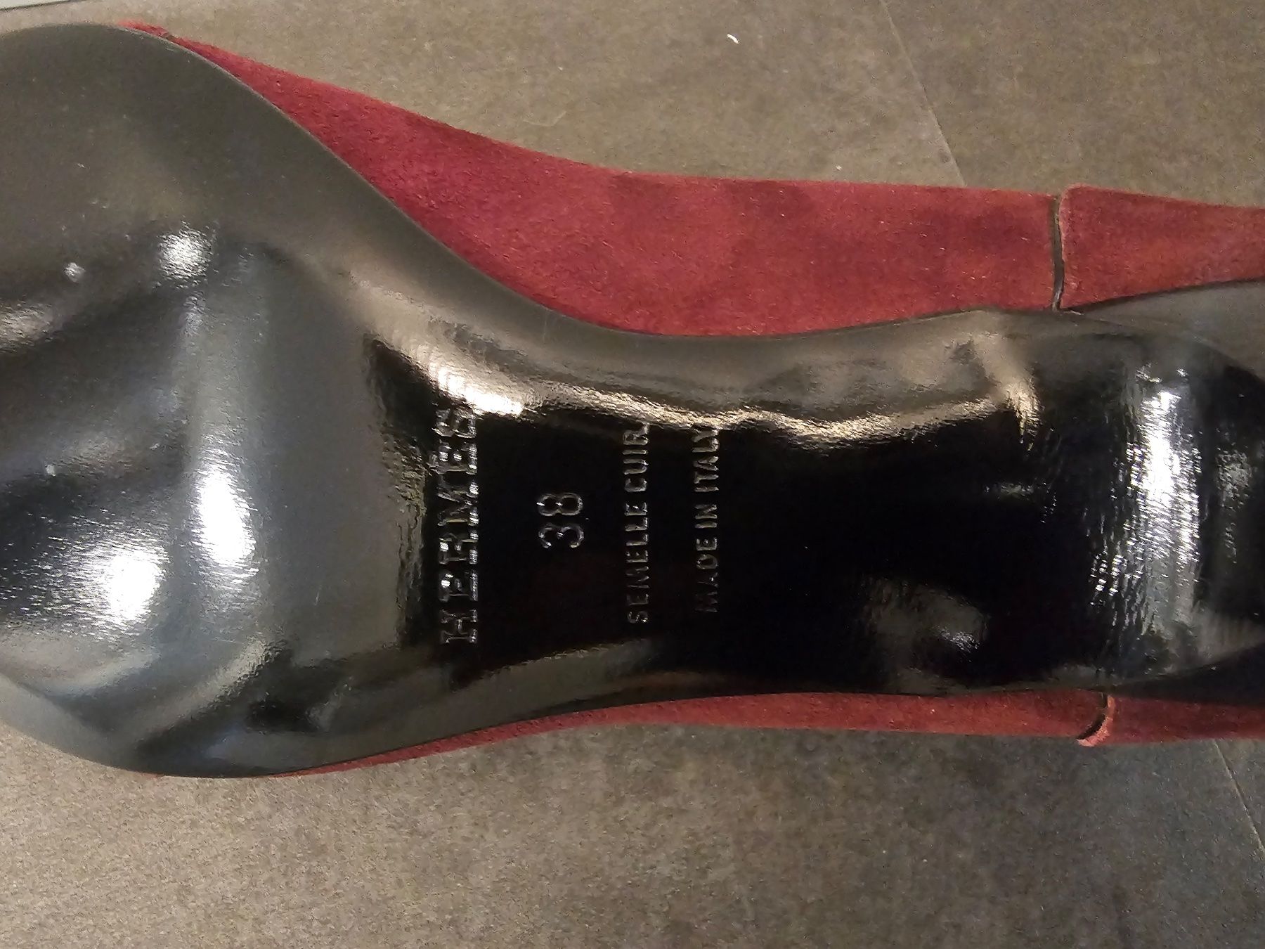 Hermès Damenschuhe: Escarpin daim HERMES – Neu (gemäss Beschreibung) aus Château-d'Oex von bla_b6mv 3