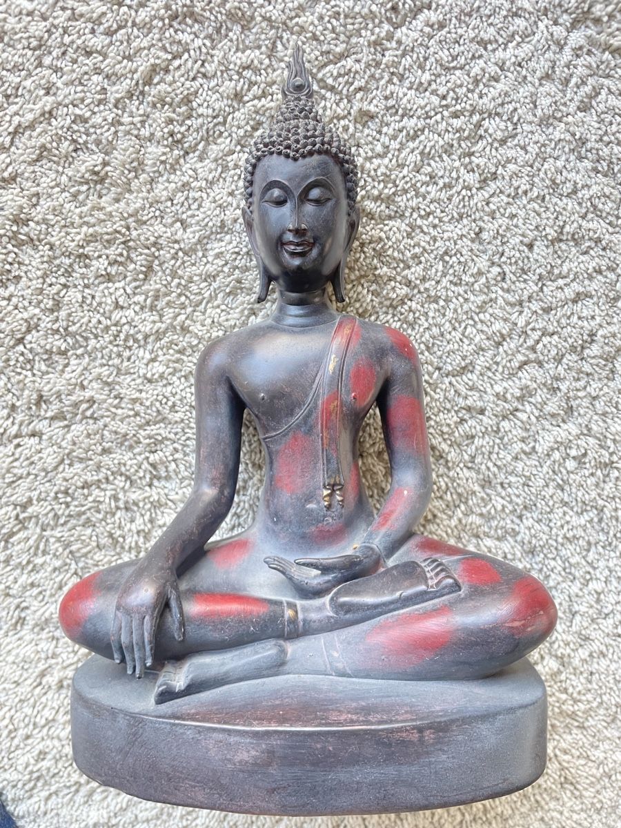 Figurines: Buddha Statue Kunstoff Deko Figur 37cm – D'occasion à Reigoldswil par tho_td6x