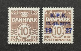 Dänemark 1937 ungestempelte