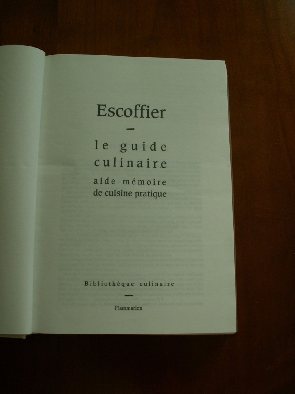 Libri: Auguste Escoffier, guide culinaire (éd. 2009) – Nuovo (secondo la descrizione) da Le Grand-Saconnex venduto da Lanine01 2