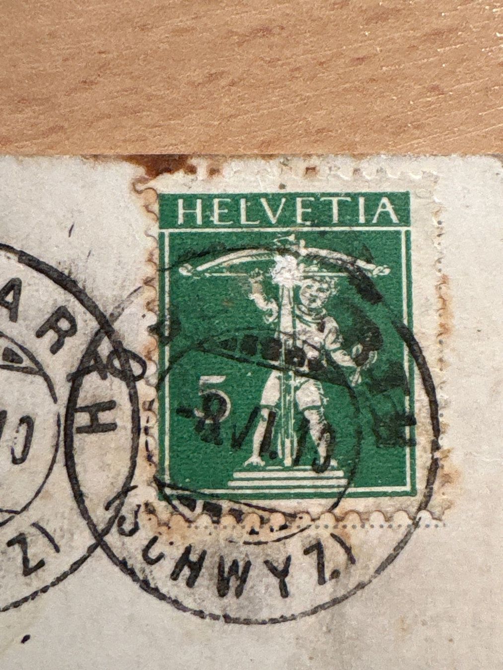 Cartoline postali: Alte Ansichtskarte Interlaken, Jungfrau - Selten! – Usato da Ibach venduto da lisch3 3
