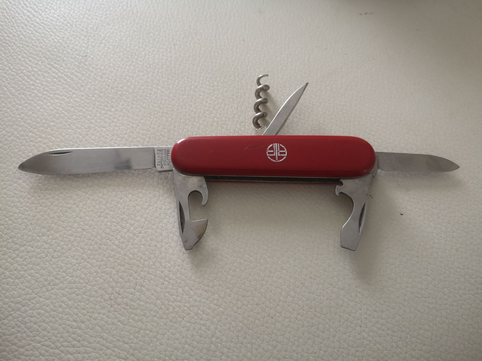 Victorinox Taschenmesser: Rotes Elinox Schweizer Messer, Vintage! – Gebraucht aus Belp von mar_76s8