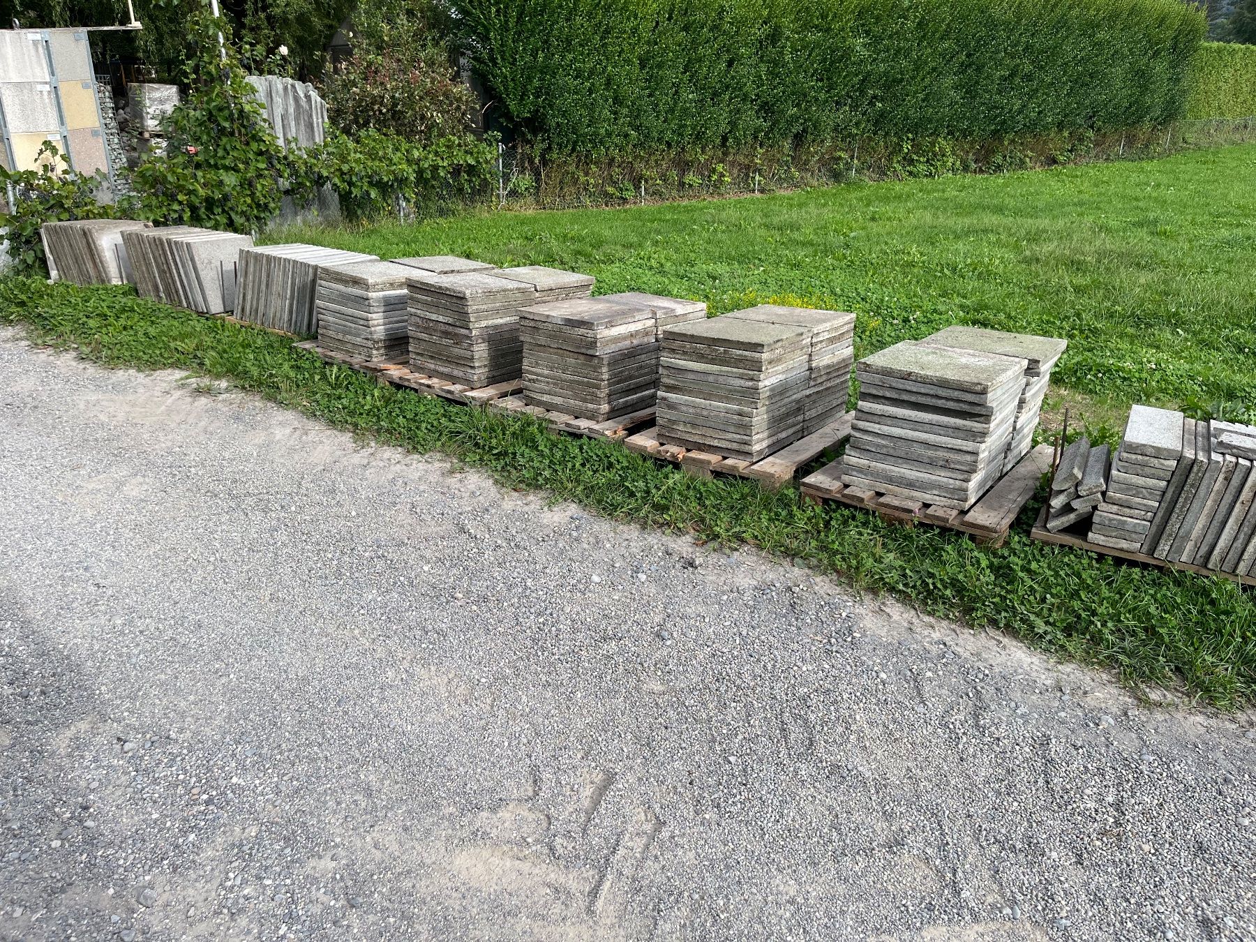 Bodenbeläge: Gartenplatten – Gebraucht aus Eichberg von Elmar2014 1