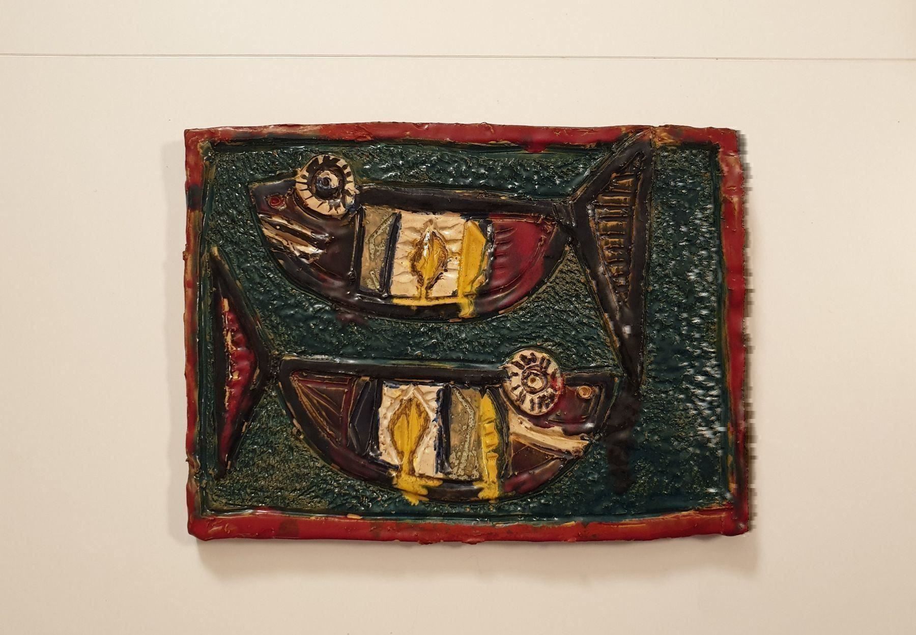 Tele & Cornici: Bild Tableau en terre cuite – Nuovo (secondo la descrizione) da Fortunau (Ayent) venduto da le.baron