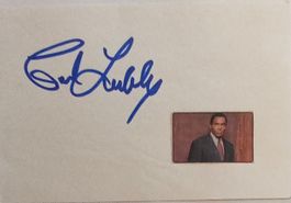 Carl Lumbly Autogramm signiert Karte 10x15cm