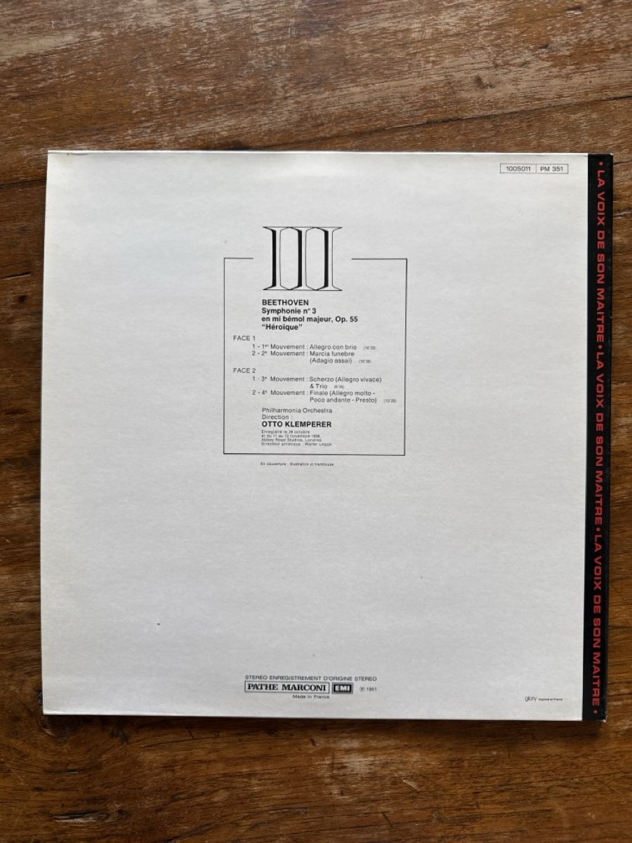 Dischi in vinile: Vinyle Beethoven Symphonies - Philharmonia Orchestra – Usato da Fully venduto da gra_8dc2 1