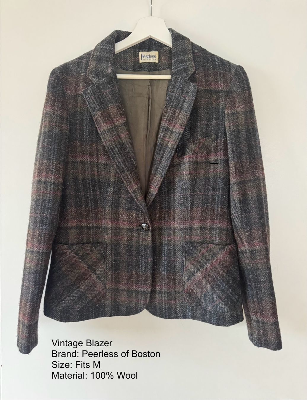 Jacken: Vintage Blazer / Peerless of Boston – Gebraucht aus Zürich von lara1905
