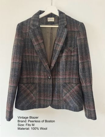 Vintage Blazer / Peerless of Boston