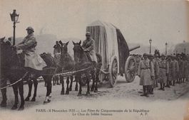Paris, Char du Soldat Inconnu, 11 Novembre 1920