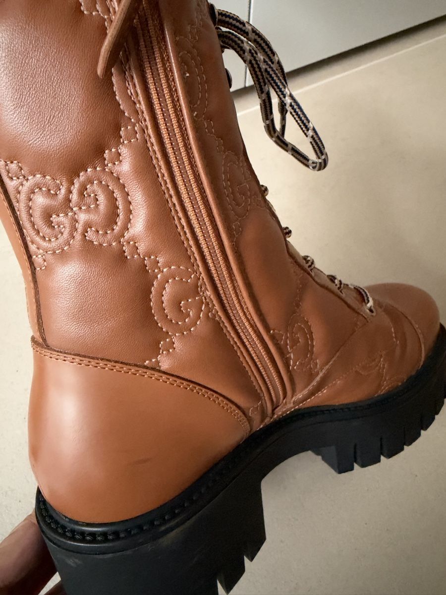 Gucci Scarpe da donna: Gucci GG leather ankle boots  – Nuovo (secondo la descrizione) da Cologny venduto da sab_xh7v 6