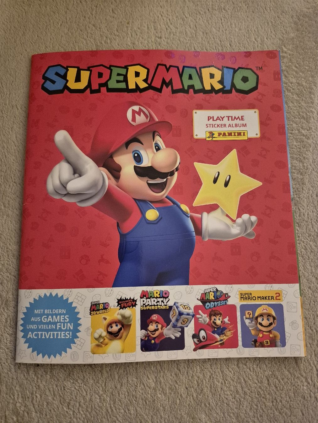 Panini Carte collezionabili: Super Mario Panini Playtime Stickeralbum – Usato da Seuzach venduto da Xauberai