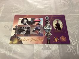 Briefmarken Bogen Queen Elizabeth Barbados