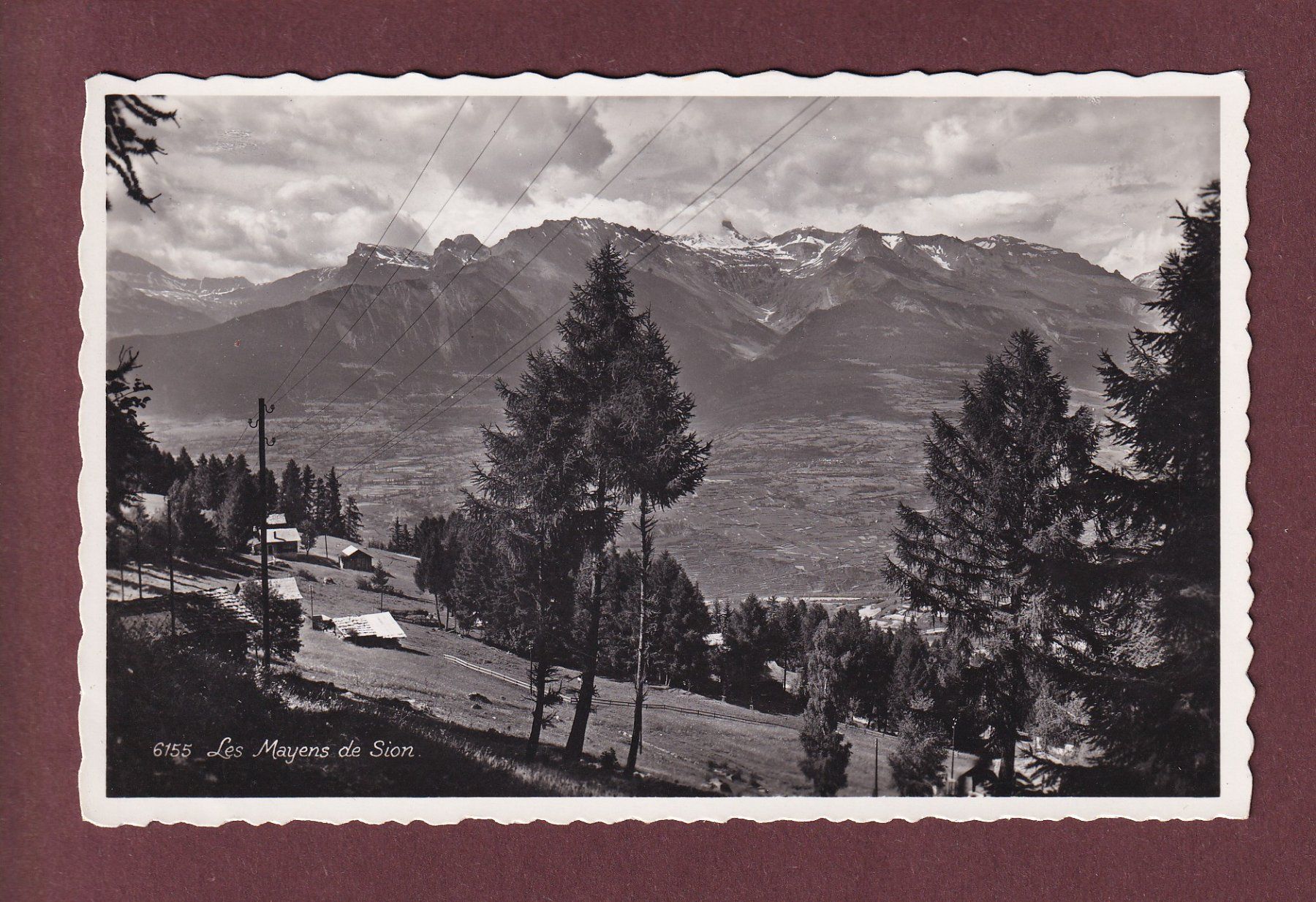 Cartes postales: LES MAYENS de Sion – D'occasion à Pully par nicecards