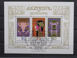 BRD 1977 Jugendstil BL14 ET