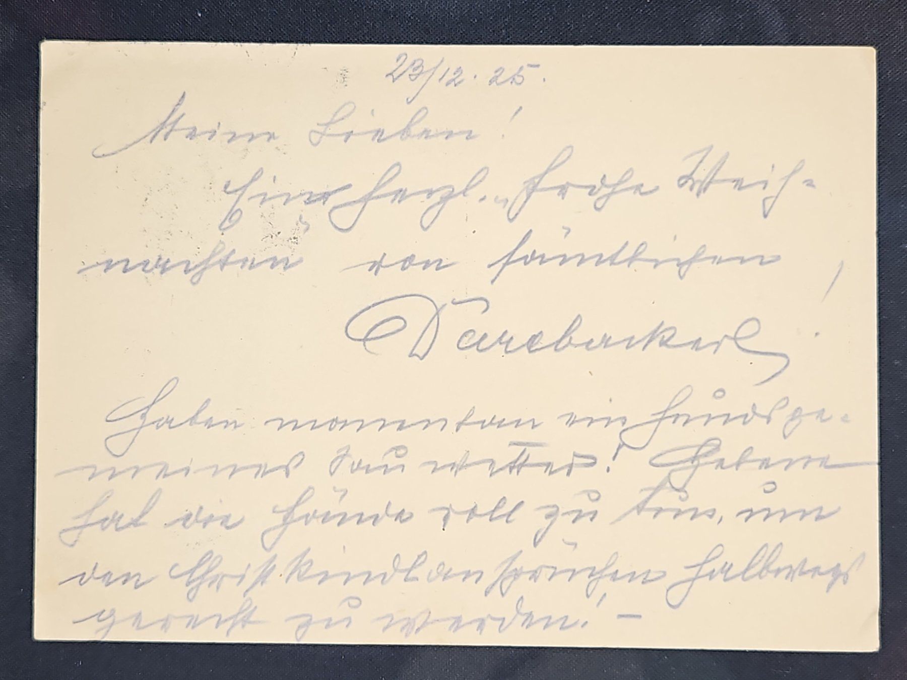 Tutti i francobolli: CL25 Carte Postale + Timbre Allemagne 1925 – Usato da Cousset venduto da Patrick_Collections 1