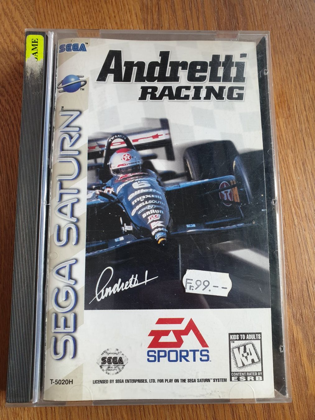 Giochi: Andretti Racing Sega Saturn NTSC – Usato da Rain venduto da Rou_z26r