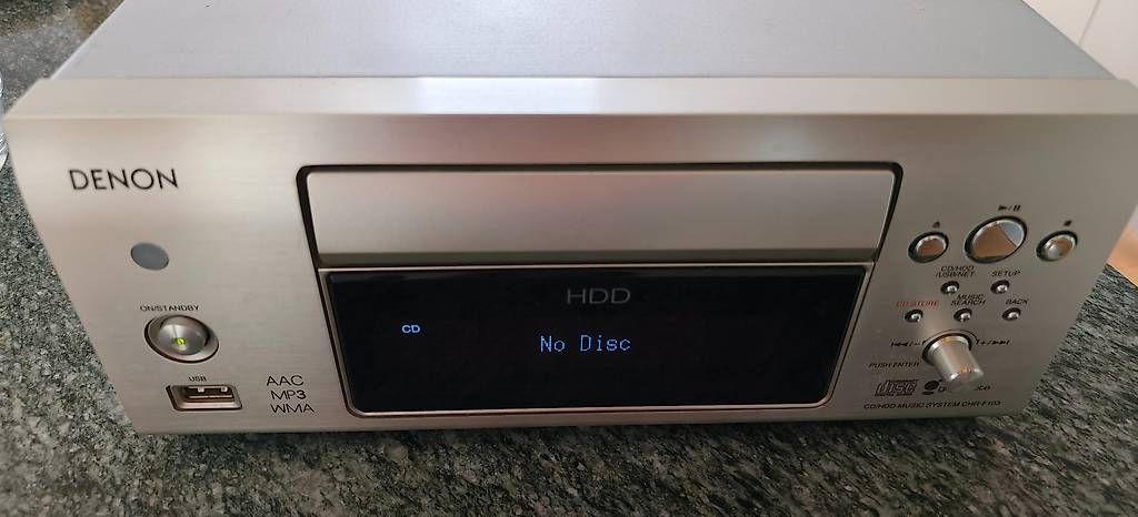 Denon Sistemi audio & multimediali: DENON CHR-F103 - CD-Spieler mit HDD – Usato da Schwyz venduto da Burnsdesign 1