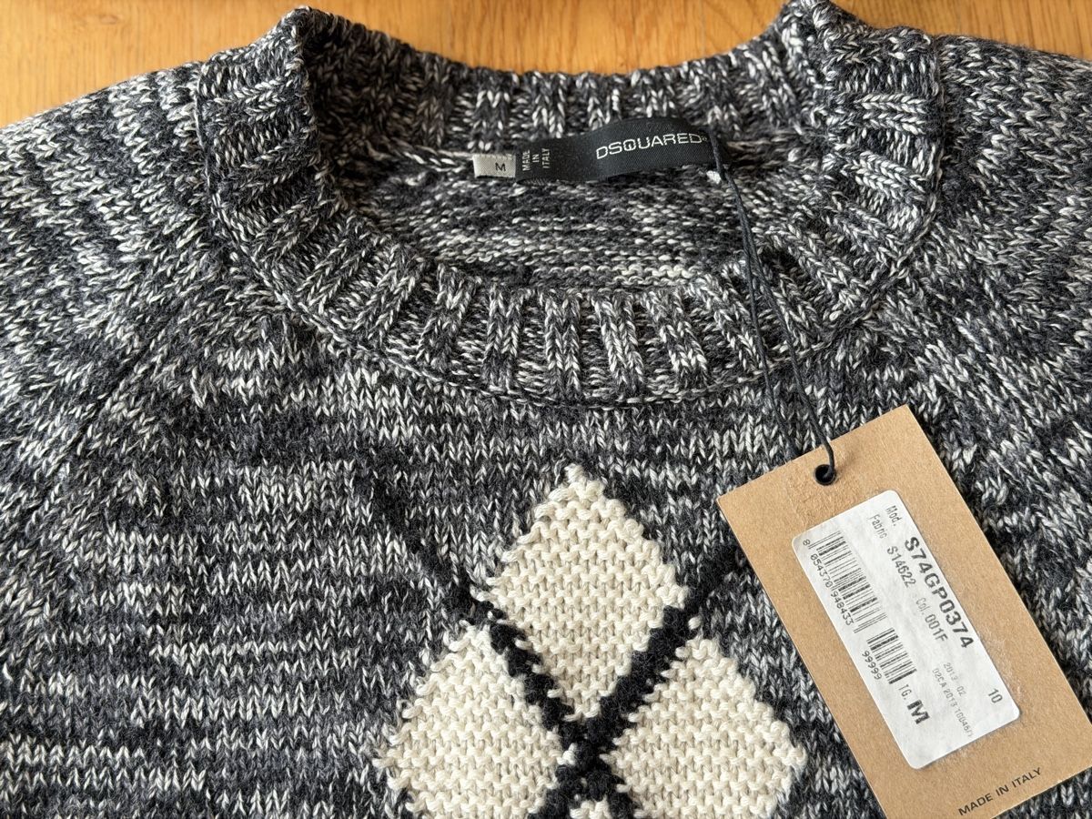 Dsquared2 Maglioni & Felpe: Neuwertiger 100% originaler Dsquared2 Woll-Pullover Grösse M – Nuovo (secondo la descrizione) da Basel venduto da trend_shop_schweiz 3