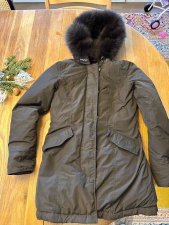Woolrich Wintermantel Parka Arctic XS braun Chocolate