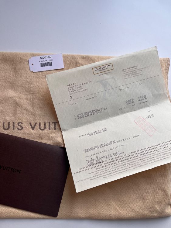 Louis Vuitton Borse da donna: Louis Vuitton Alma PM MV CERISE | LV(Originalgarantie) – Usato da Degersheim venduto da Maas73 8