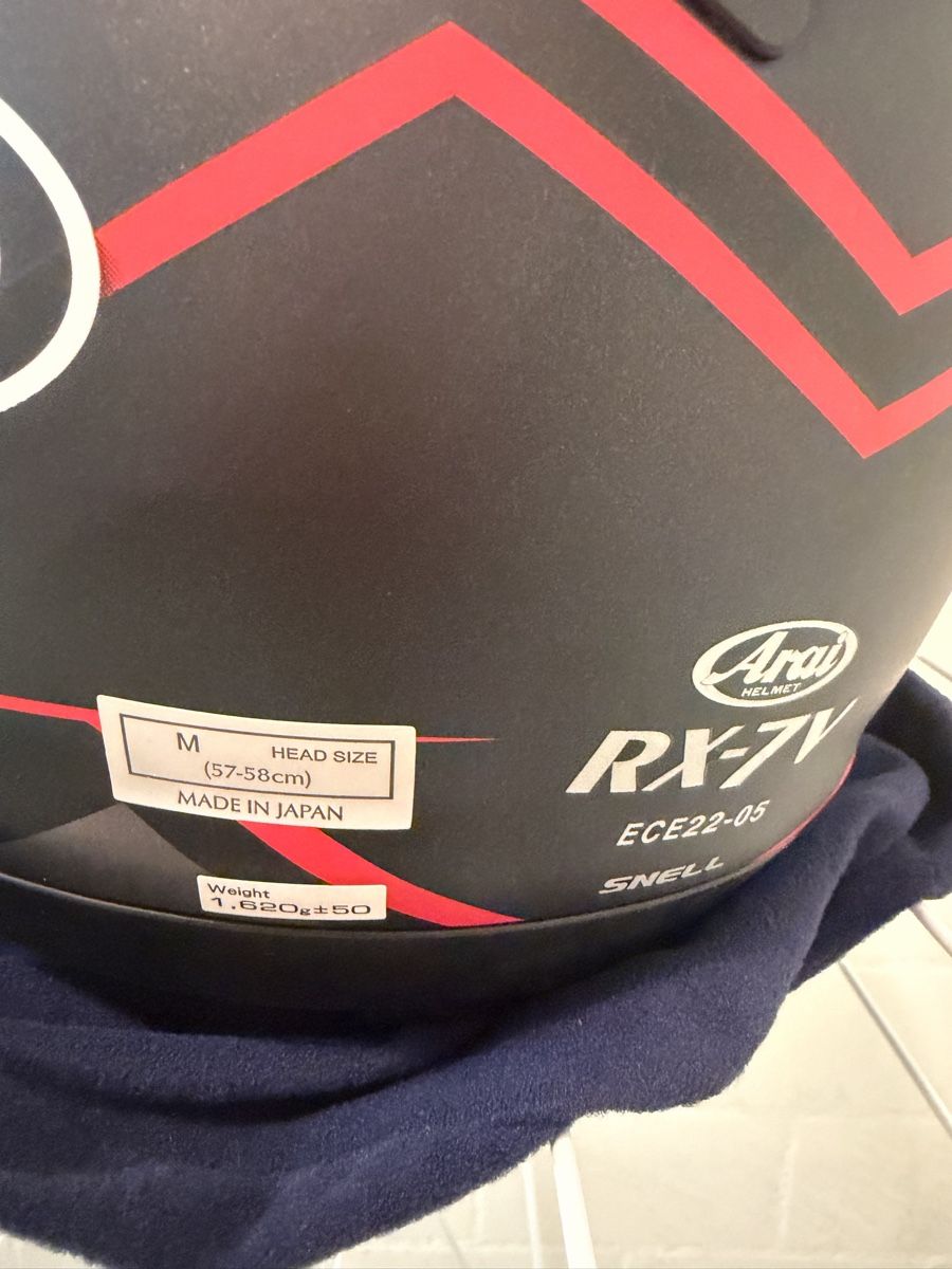 Arai Caschi & visiere: Arai Rx7v – Usato da Aadorf venduto da Edisson08 2
