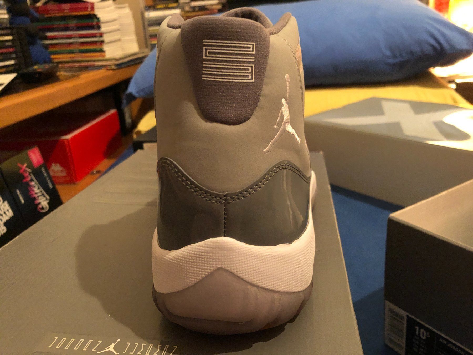 Jordan Scarpe da uomo: Nike Jordan 11 "Cool Grey" 2010 - EU44.5 – Nuovo e nell'imballaggio originale da St. Moritz venduto da comeflywithme 5
