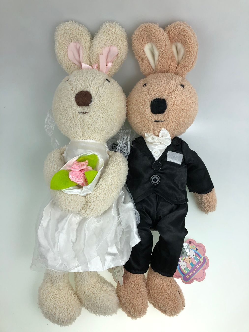 Giocattoli: Hasen Hochzeit Plüschtiere 40cm – Nuovo e nell'imballaggio originale da Schaffhausen venduto da krokodilgena 1