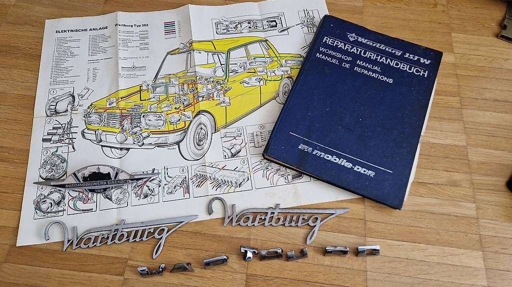 Baukästen: Emblem Wartburg DDR – Gebraucht aus Steffisburg von leizte74