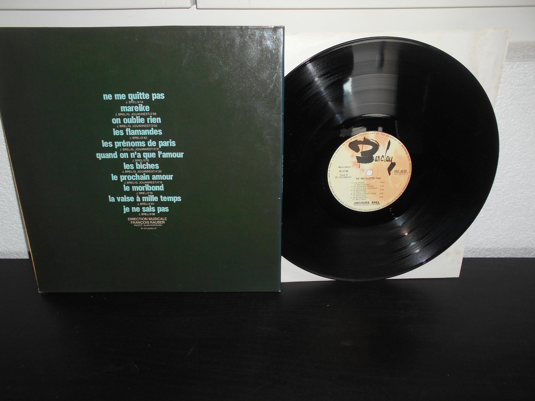 Dischi in vinile: Jacques Brel – Ne Me Quitte Pas / 1972 – Usato da Aarberg venduto da witchhunter01 2