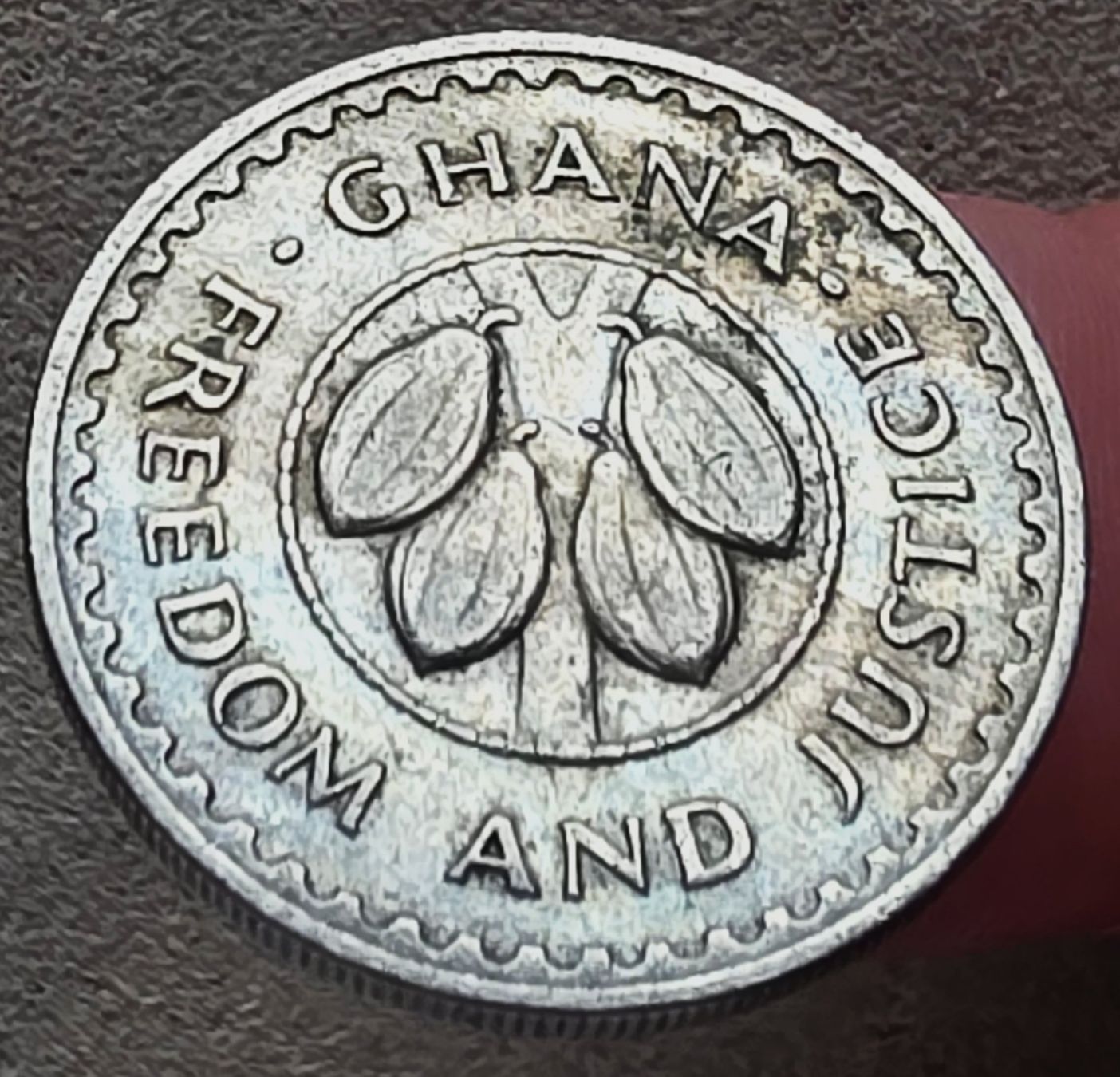 Tutti le monete: GHANA 10 PESEWAS 1967 – Usato da winterthur venduto da CoinPassion