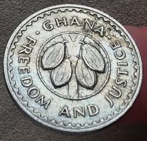 GHANA 10 PESEWAS 1967