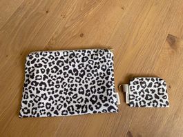 Anniway Geldbeutel & Kosmetiktasche Leo