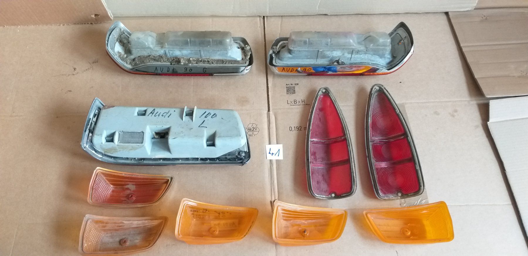 Audi Tutti pezzi di ricambio auto: AUTO-UNION    AUDI 90 / 100    FEUX  OLDTIMER      LEUCHTE – Usato da cortébert venduto da rlv 6