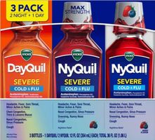 Vicks DayQuil & NyQuil Flüssigkeit, Erkältungen Grippe, NEU