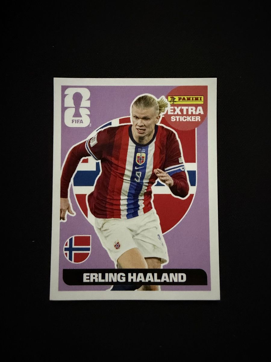 Panini Carte collezionabili: Panini Extra Sticker Erling Haaland – Nuovo (secondo la descrizione) da Mels venduto da NokiOg