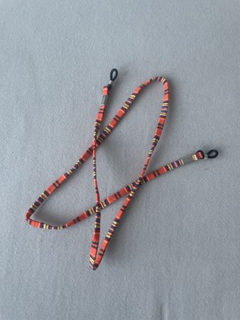 Brillenband/Sonnenbrillenband, Rot/Orange, Neu & Top!