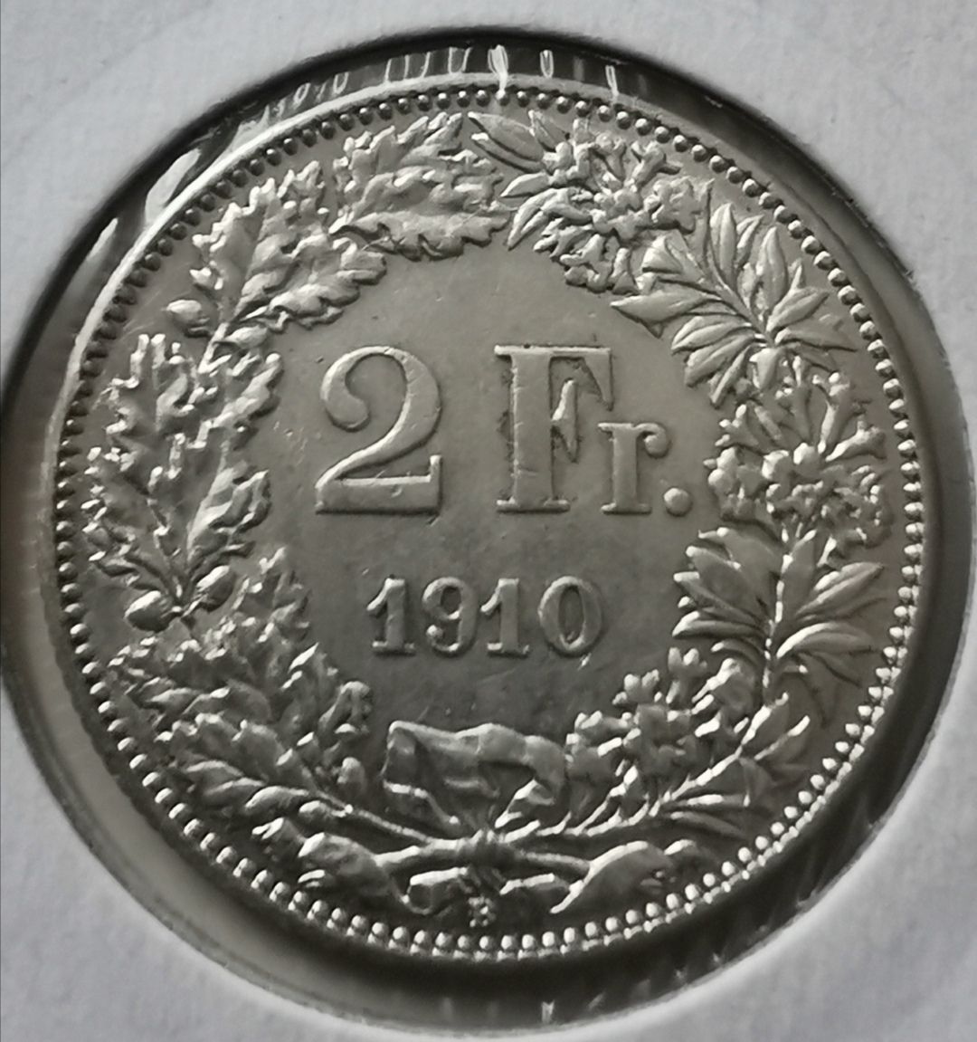 Tutti le monete: 2 Franken 1910 Silber TOP – Usato da Zürich venduto da turbopuz