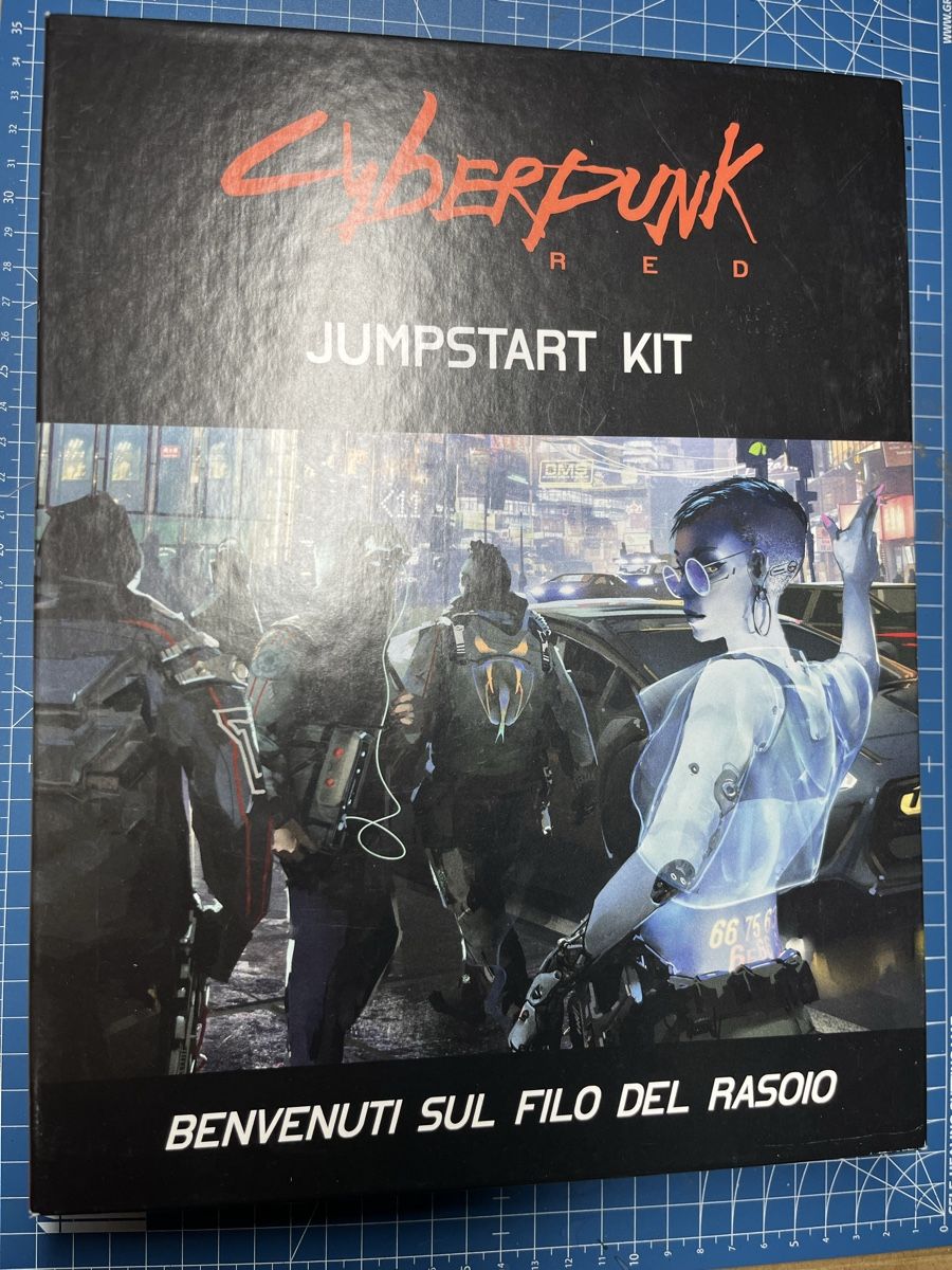 Giochi: Cyberpunk Red jumpstart kit Ita – Nuovo (secondo la descrizione) da Ecuvillens venduto da rikko_92