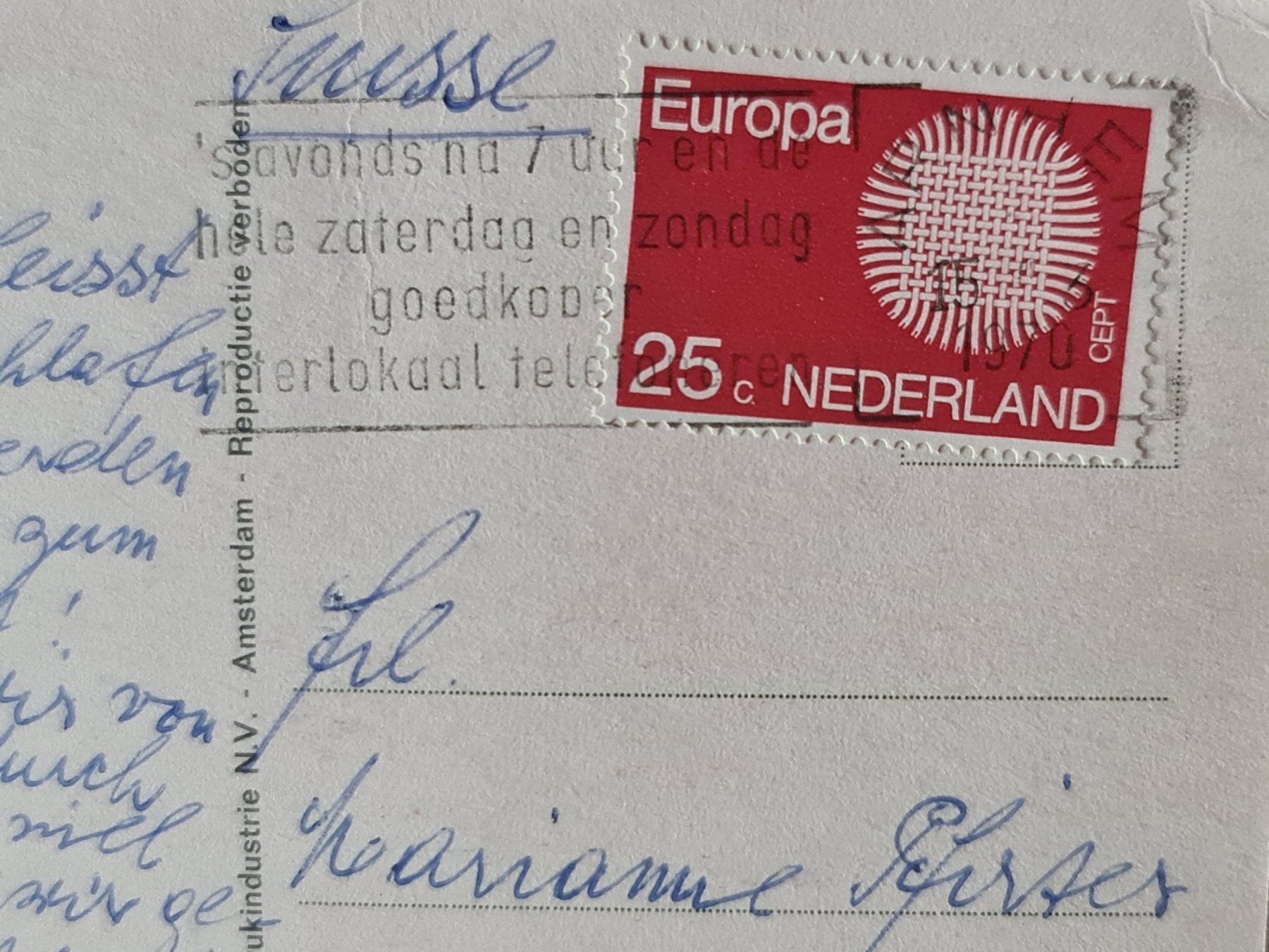 Cartoline postali: Ansichtskarte Groeten Niederlande – Usato da Dintikon venduto da Vexi 1