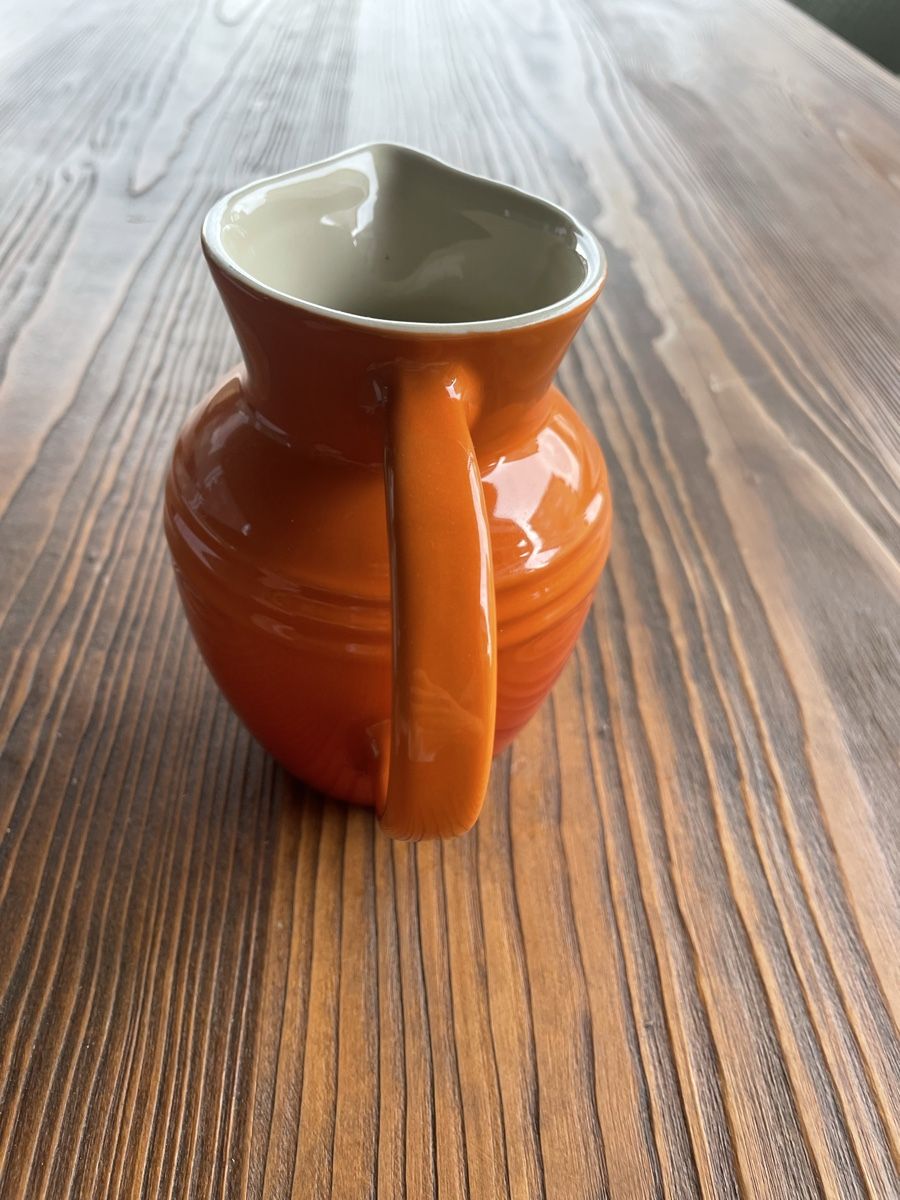 Le Creuset Karaffen: Le Creuset Krug orange 0.6 Kiter – Neu (gemäss Beschreibung) aus Küssnacht am Rigi von Ginger027 1