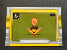 Erling Haaland 8 Bit Shots Borussia Dortmund Topps 25-26