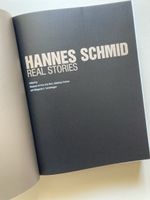 Hannes Schmid - Real Stories, Bildband