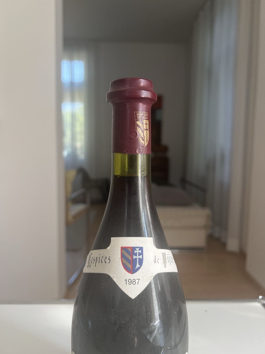 Wein: BEAUNE Hospices de Dijon, 1987 – Gebraucht aus Sursee von Heini0001 2